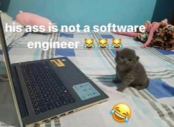 repost if you are not a software engineer | made w/ Imgflip meme maker