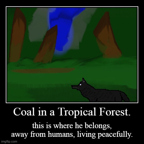 image tagged in wolf,beautiful nature,bliss,29th world problems | made w/ Imgflip demotivational maker