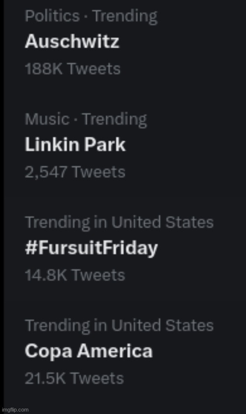 but seriously why is linkin park trending? | made w/ Imgflip meme maker