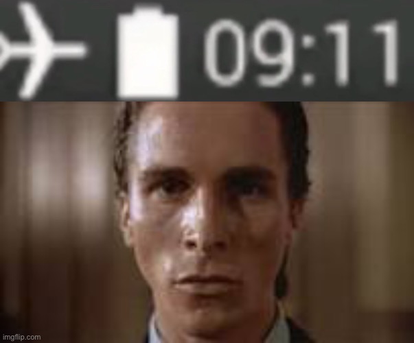 Android moment | image tagged in patrick bateman staring | made w/ Imgflip meme maker