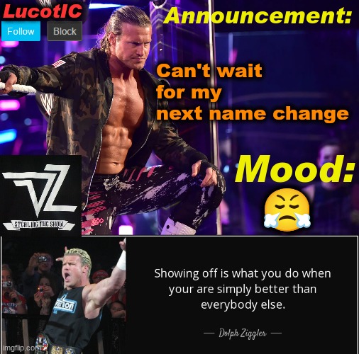 Lucotics Dolph Ziggler Template 15 Imgflip