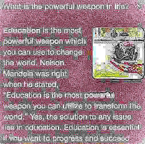 educating weapons | made w/ Imgflip meme maker