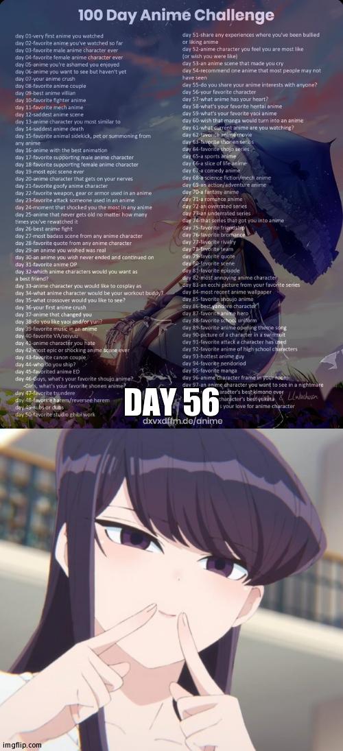 Kaguya-Sama and Tadano-kun Are Faves Too | DAY 56 | image tagged in 100 day anime challenge,komi | made w/ Imgflip meme maker