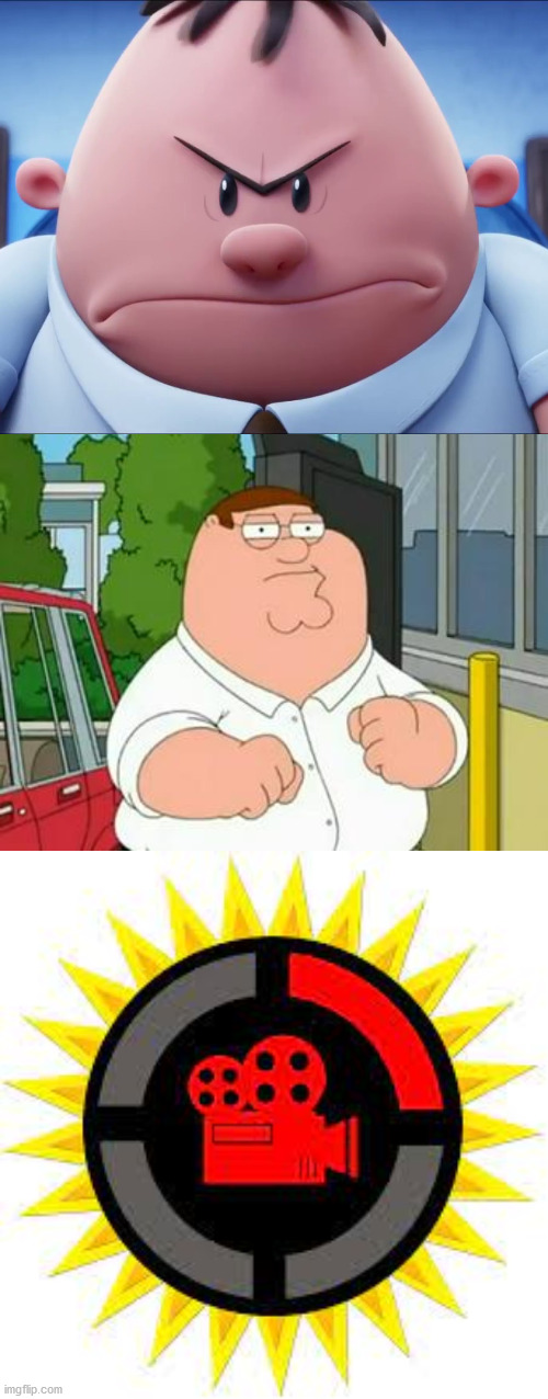 image tagged in mr krupp's face,roadhouse peter griffin,film theory logo | made w/ Imgflip meme maker