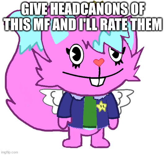GIVE HEADCANONS OF THIS MF AND I'LL RATE THEM | made w/ Imgflip meme maker