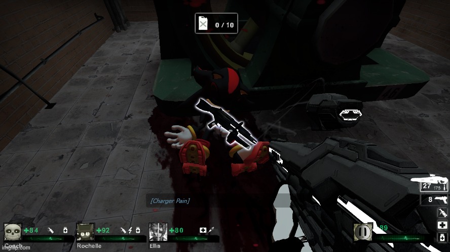 shadow the hedgehog found dead with an ar2 | made w/ Imgflip meme maker