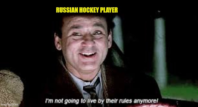 RUSSIAN HOCKEY PLAYER | made w/ Imgflip meme maker