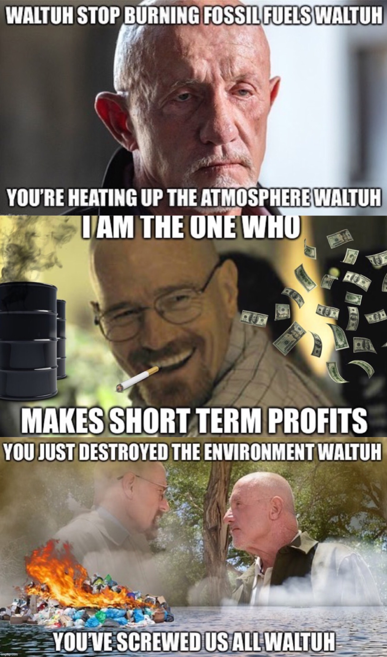 Damn it waltuh... | made w/ Imgflip meme maker