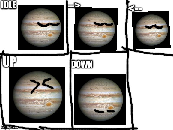 Week 5: Jupiter | image tagged in made your fnf mod | made w/ Imgflip meme maker