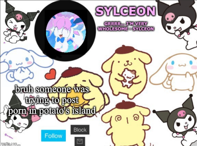 Image Tagged In Sylceon's Sanrio Template By Heaven - Imgflip