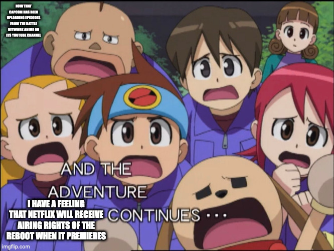 the battle network anime is really something : r/BattleNetwork