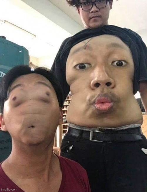 Cursed face swap | image tagged in cursed image,cursed,funny,memes | made w/ Imgflip meme maker