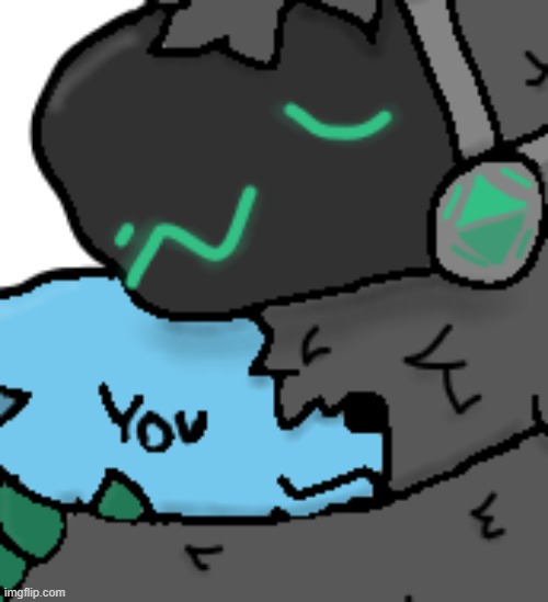 Emerald Protogen Humg | image tagged in emerald protogen humg | made w/ Imgflip meme maker