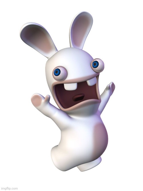 Rabbid | image tagged in rabbid | made w/ Imgflip meme maker