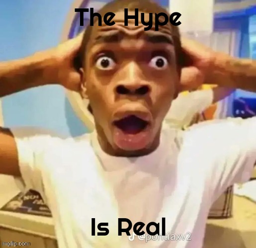 The Hype Is Real | made w/ Imgflip meme maker
