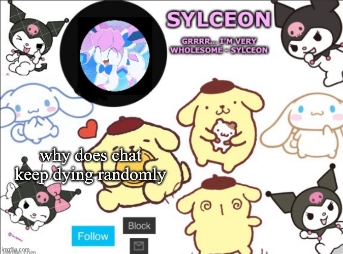 sylceon's sanrio template by heaven - Imgflip