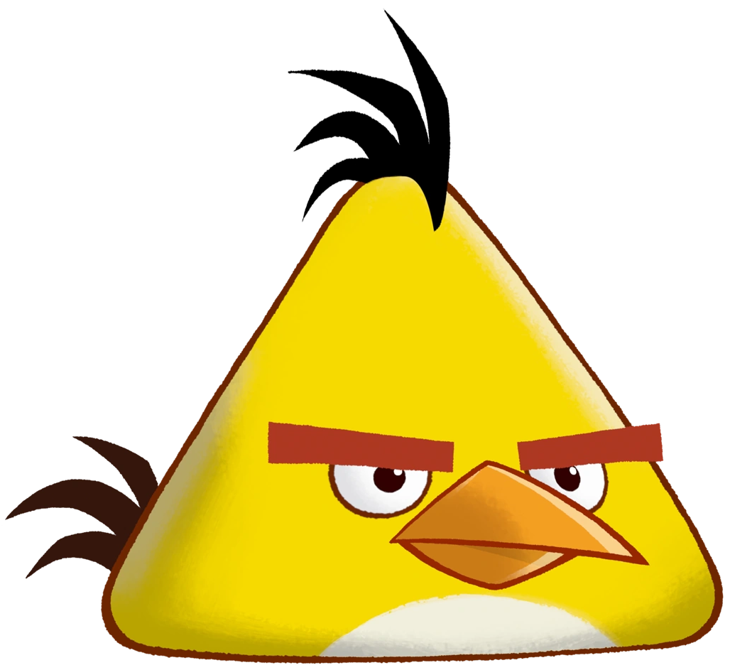 High Quality Chuck (Angry Birds Toons) Blank Meme Template