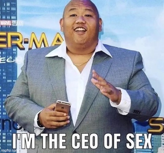 CEO of Sex | image tagged in ceo of sex | made w/ Imgflip meme maker