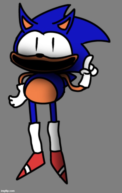 sonic loves to see you run | made w/ Imgflip meme maker