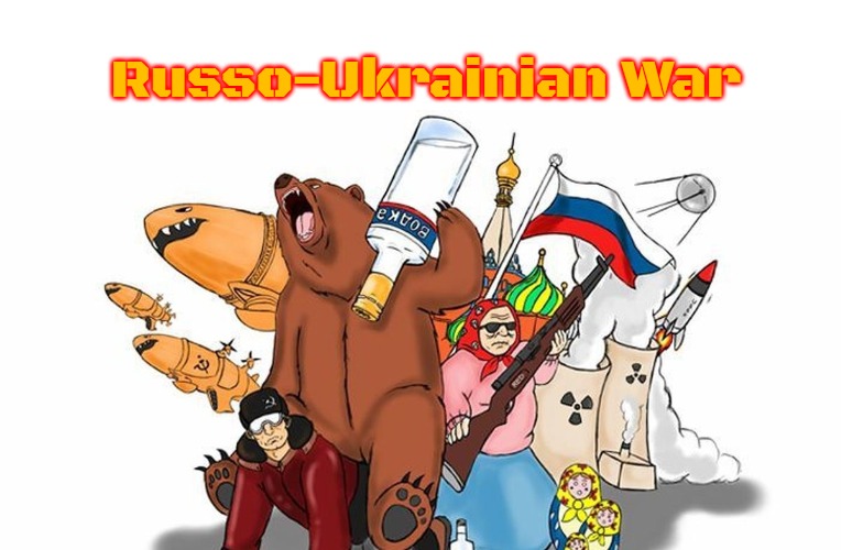 Slavic Stereotypes | Russo-Ukrainian War | image tagged in slavic stereotypes,slavic,russo-ukrainian war | made w/ Imgflip meme maker