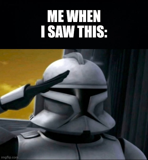 ME WHEN I SAW THIS: | image tagged in black background | made w/ Imgflip meme maker