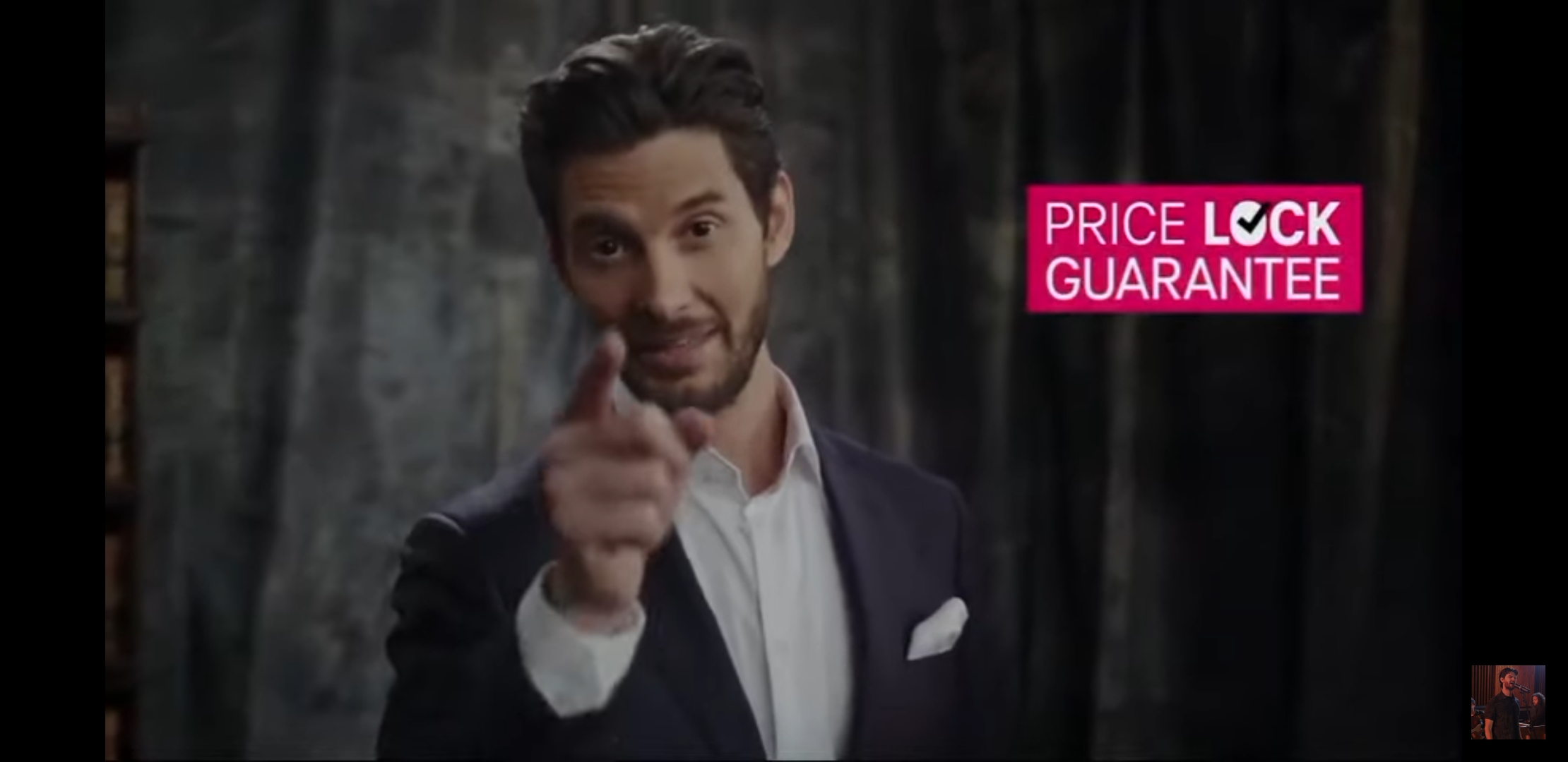Ben Barnes T-Mobile Blank Meme Template