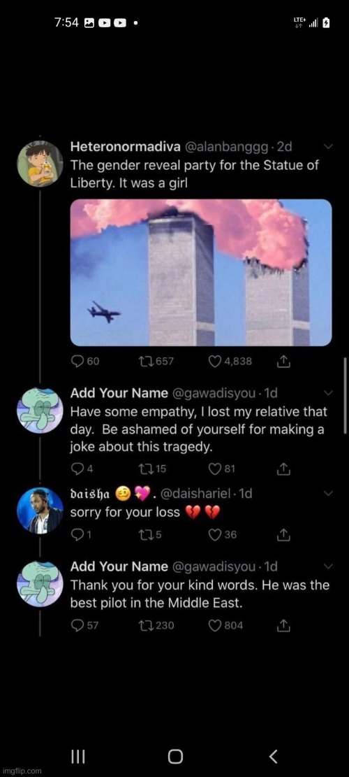 bro | image tagged in cursed,cursed comment,bro,9/11 | made w/ Imgflip meme maker