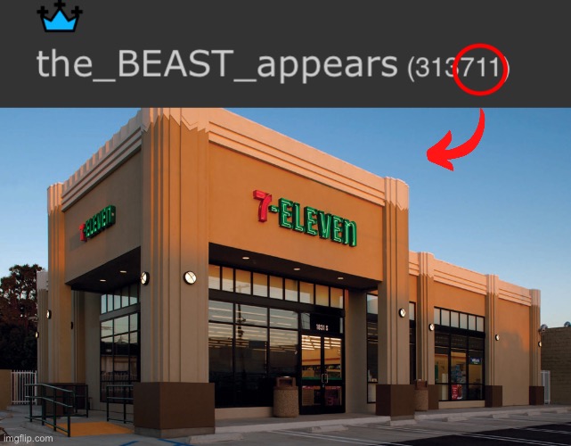 image tagged in 711 never forget | made w/ Imgflip meme maker