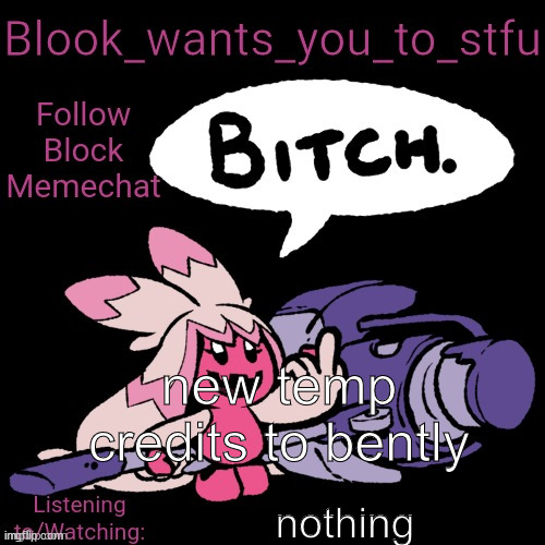 Tinkaton temp | new temp credits to bently; nothing | image tagged in tinkaton temp | made w/ Imgflip meme maker