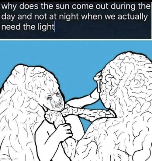 A revolving system of counterpoints. | made w/ Imgflip meme maker