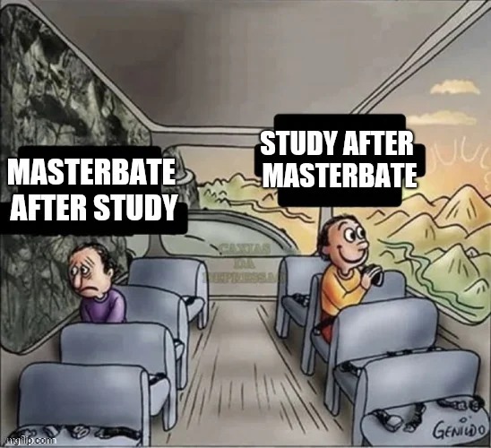 its just hard studyinghorny | made w/ Imgflip meme maker
