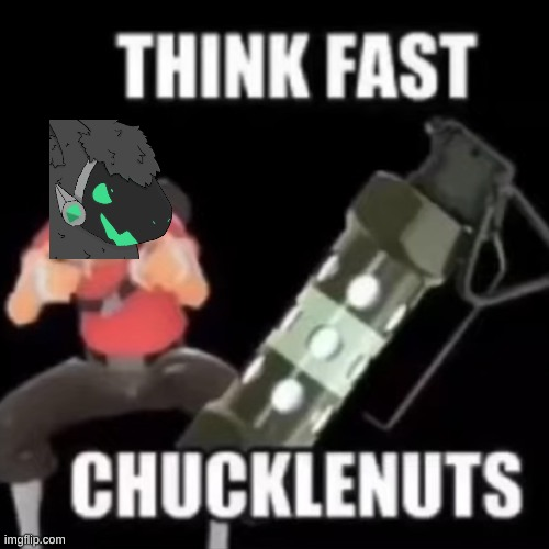 High Quality furry think fast chucklenuts Blank Meme Template