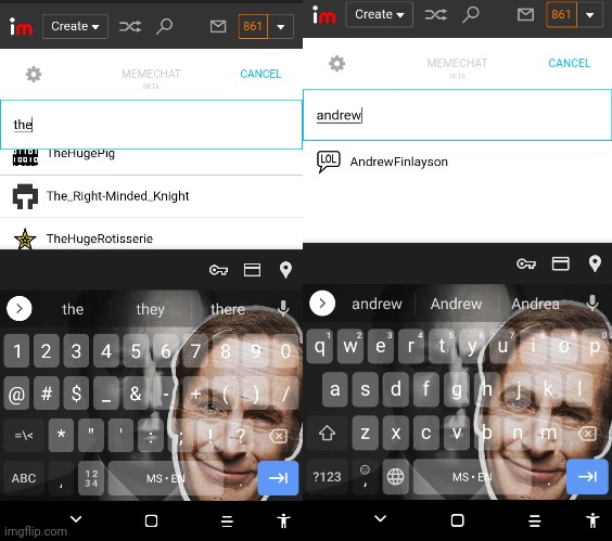 got 2 site mods following me lol, they are watching my ass | made w/ Imgflip meme maker