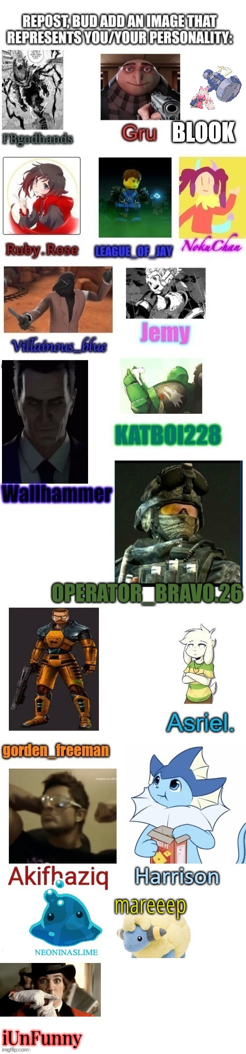 BLOOK | made w/ Imgflip meme maker