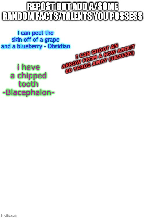 i have a chipped tooth
-Blacephalon- | made w/ Imgflip meme maker