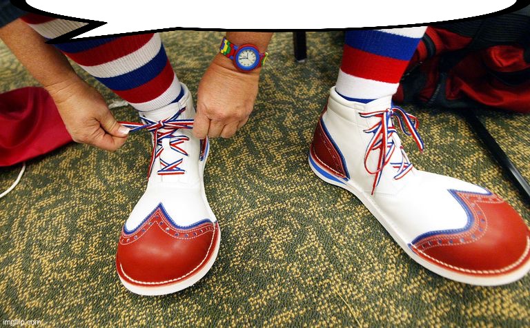 Clown shoes | image tagged in clown shoes | made w/ Imgflip meme maker