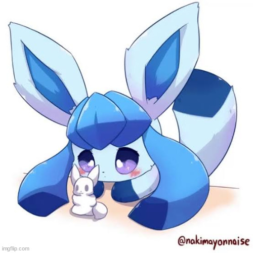 Glaceon sad | image tagged in glaceon sad | made w/ Imgflip meme maker