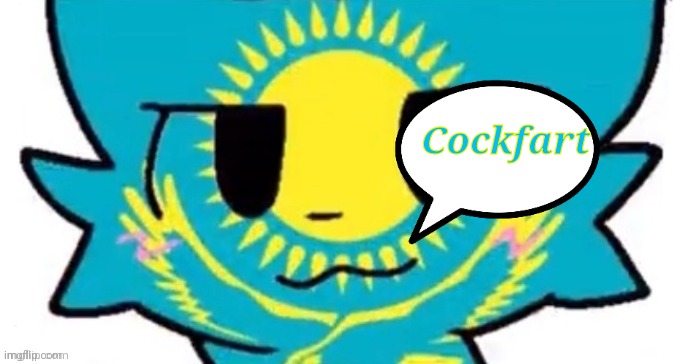 Kazakhstan furry | Cockfart | image tagged in kazakhstan furry | made w/ Imgflip meme maker