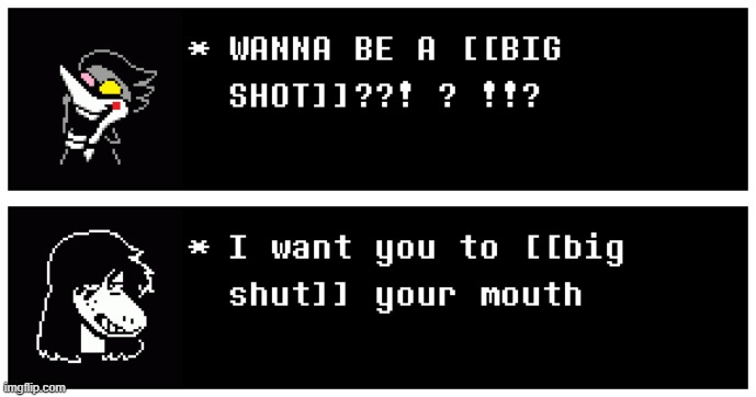 idk | image tagged in spamton,susie,deltarune | made w/ Imgflip meme maker