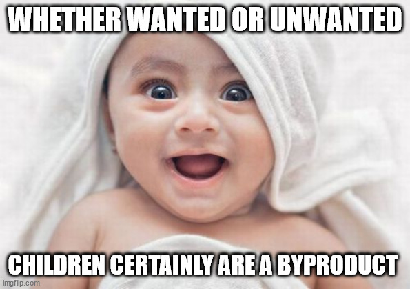 Got Room For One More Meme | WHETHER WANTED OR UNWANTED; CHILDREN CERTAINLY ARE A BYPRODUCT | image tagged in memes,got room for one more | made w/ Imgflip meme maker