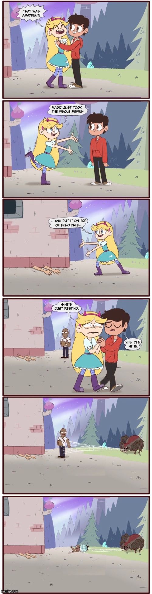 image tagged in morningmark,svtfoe,comics/cartoons,star vs the forces of evil,comics,memes | made w/ Imgflip meme maker