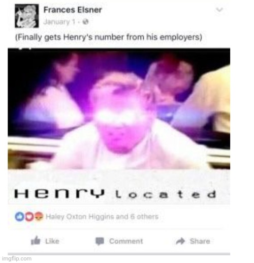 HENRY LOCATED | image tagged in ghost and pals | made w/ Imgflip meme maker