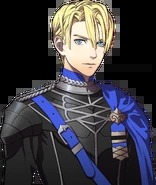 High Quality FE3H Dimitri Portrait Blank Meme Template