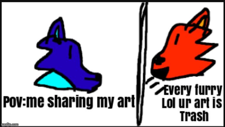 Mylife | image tagged in furry,art,sad | made w/ Imgflip meme maker