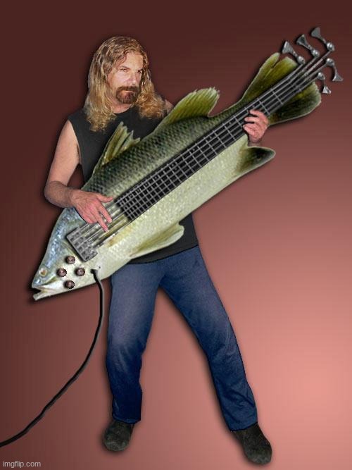 image tagged in fish guitar | made w/ Imgflip meme maker