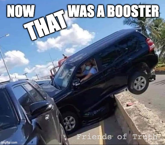 Boosted Driver | NOW             WAS A BOOSTER; THAT; Friends of Truth | image tagged in masked driver,booster,boosted | made w/ Imgflip meme maker