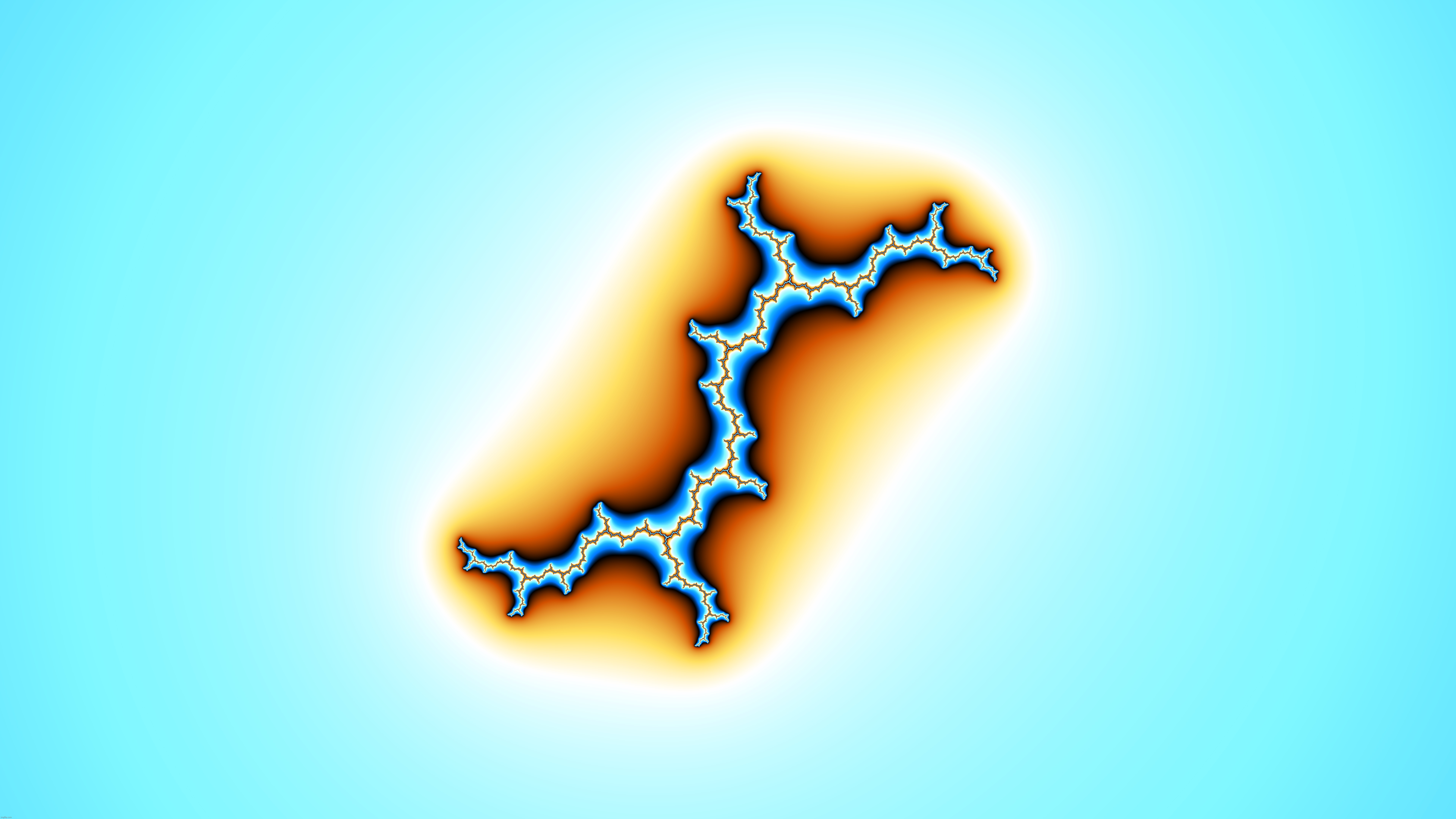 "c = 0 + 1i" - a Mandelbrot (Julia set) render | made w/ Imgflip meme maker