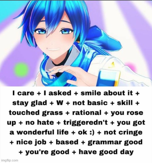 KAITO | image tagged in vocaloid,kaito | made w/ Imgflip meme maker