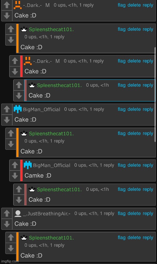 Cake :D | made w/ Imgflip meme maker