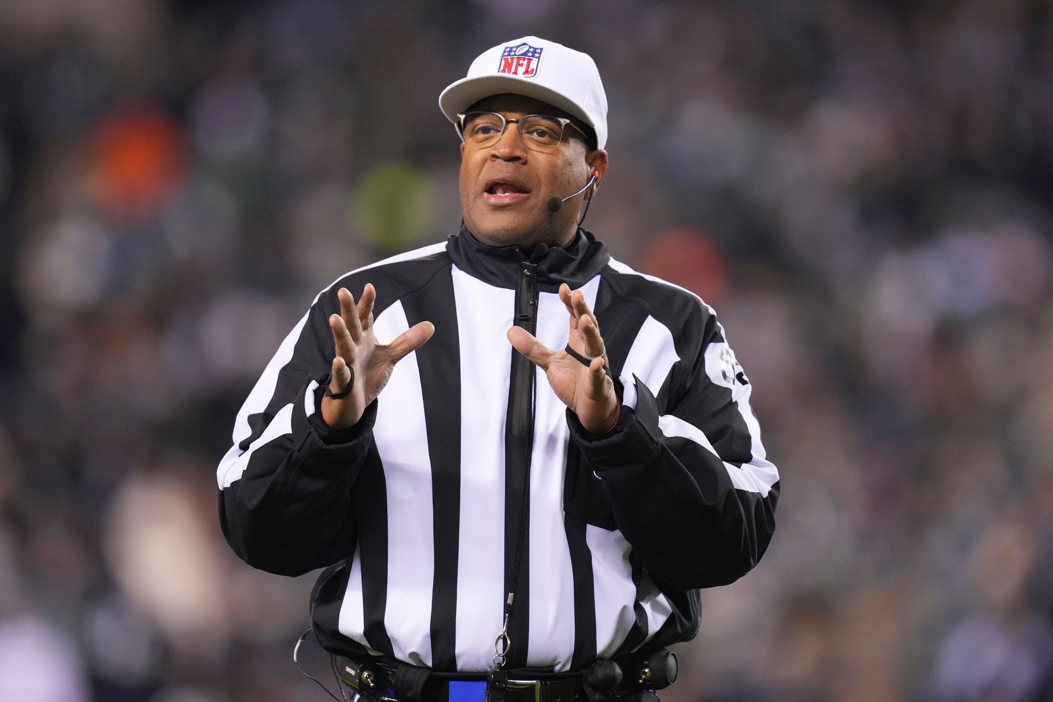 High Quality NFL Referee Ron Torbert Blank Meme Template